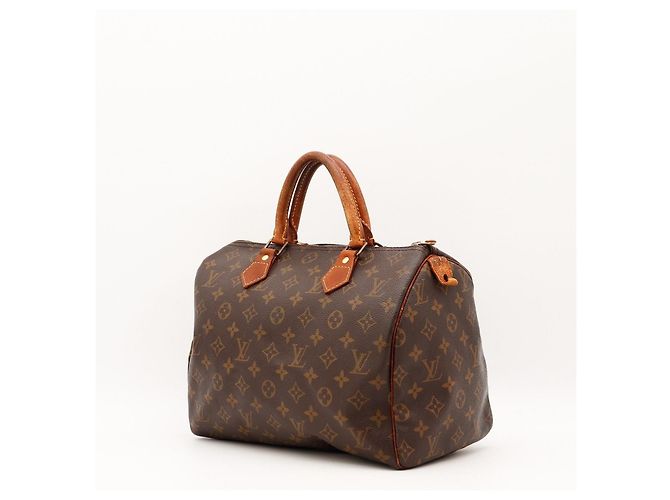 Bolso de mano Louis Vuitton Speedy 30 Monogram Canvas Brown - vista 2