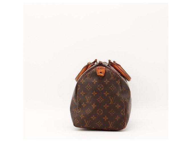 Bolso de mano Louis Vuitton Speedy 30 Monogram Canvas Brown - vista 3