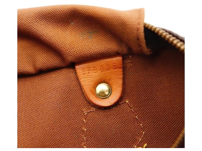 Bolso de mano Louis Vuitton Speedy 30 Monogram Canvas Brown - vista 8