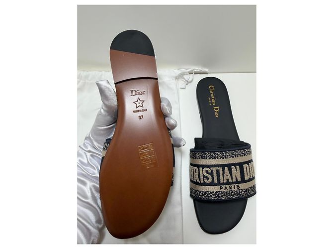 Sandali slide Christian Dior Dway - vista 11