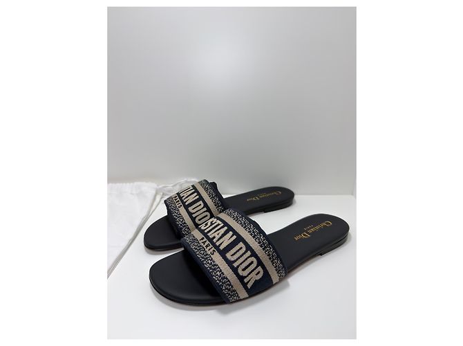 Sandali slide Christian Dior Dway - vista 5