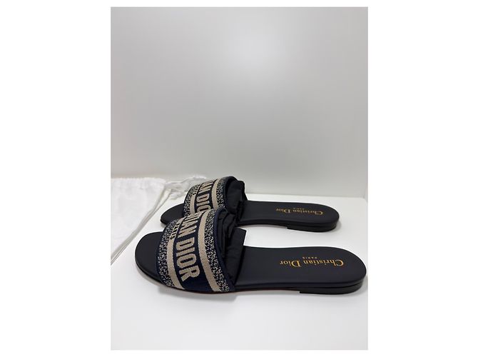 Sandali slide Christian Dior Dway - vista 6