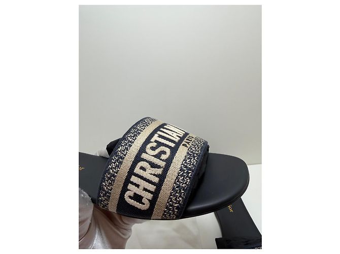 Sandali slide Christian Dior Dway - vista 7