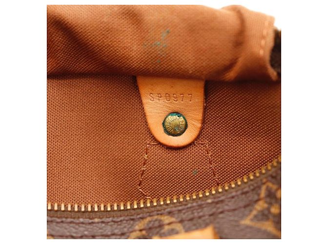 Sac à main Louis Vuitton Speedy 30 Monogram Canvas - vue 8