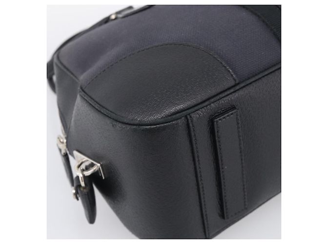 PRADA Handtasche Canvas Schwarz Silber Auth ep17002 - Jerrillo - Ansicht 11