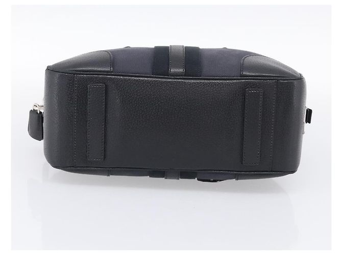 PRADA Handtasche Canvas Schwarz Silber Auth ep17002 - Jerrillo - Ansicht 9