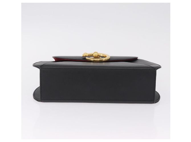 Panthère Bolso de hombro Cartier PANTHERE Piel Negro Oro Auth 210249A - Jerrillo - vista 10