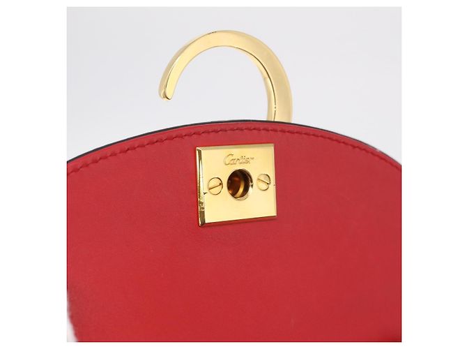 Panthère Bolso de hombro Cartier PANTHERE Piel Negro Oro Auth 210249A - Jerrillo - vista 17