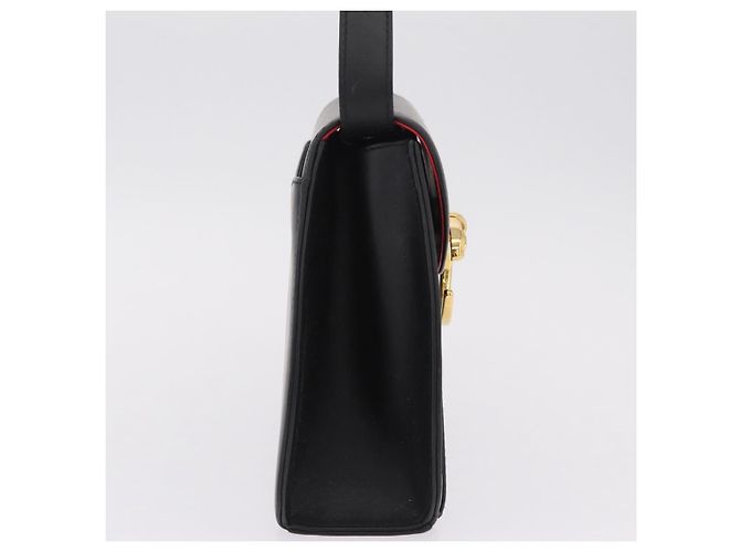 Panthère Bolso de hombro Cartier PANTHERE Piel Negro Oro Auth 210249A - Jerrillo - vista 6