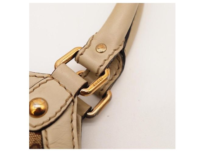 Borsa a tracolla Gucci Monogram Canvas Beige - vista 11