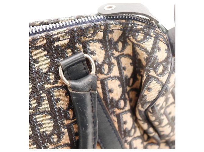 Bolso Boston Dior Monogram Canvas Leather - vista 10