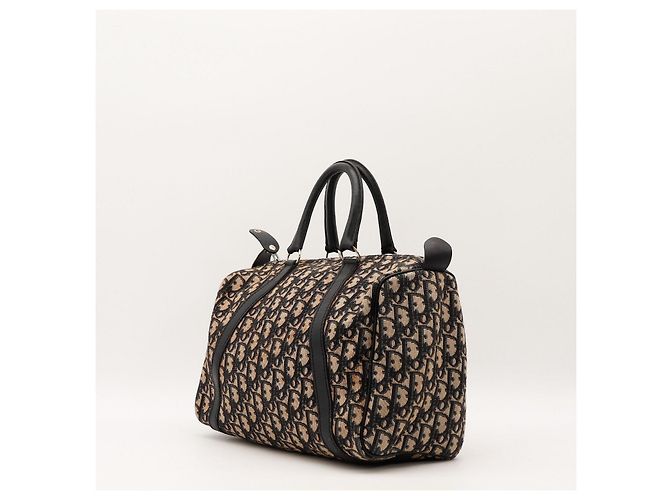 Bolso Boston Dior Monogram Canvas Leather - vista 2
