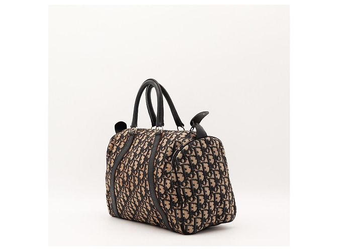 Bolso Boston Dior Monogram Canvas Leather - vista 4