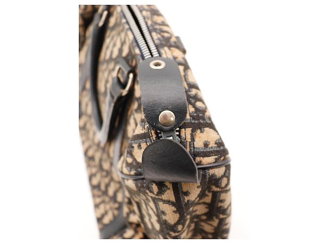 Bolso Boston Dior Monogram Canvas Leather - vista 7