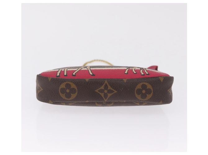 LOUIS VUITTON Monogram Giraffe Mini Pochette Accessoires M62087 Auth 210836SAM - Jerrillo - vista 6