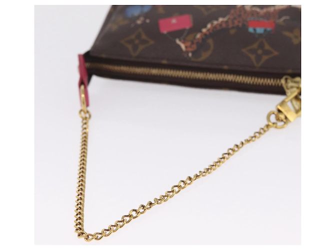 LOUIS VUITTON Monogram Giraffe Mini Pochette Accessoires M62087 Auth 210836SAM - Jerrillo - vista 8
