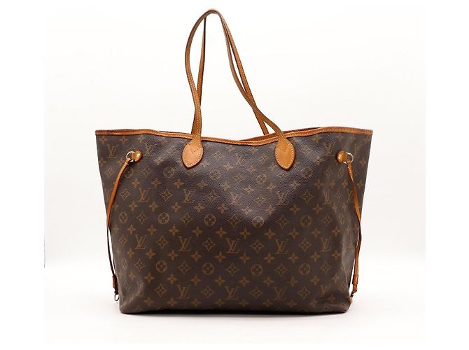 Borsa Tote Louis Vuitton Neverfull MM Monogram Canvas - vista 3