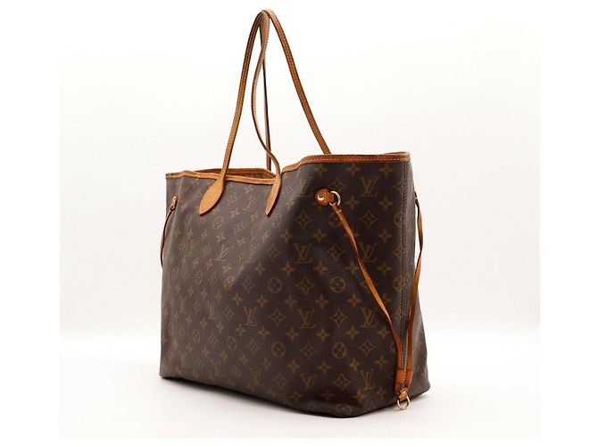 Borsa Tote Louis Vuitton Neverfull MM Monogram Canvas - vista 4