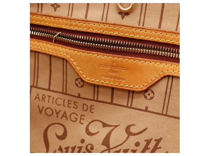 Borsa Tote Louis Vuitton Neverfull MM Monogram Canvas - vista 8
