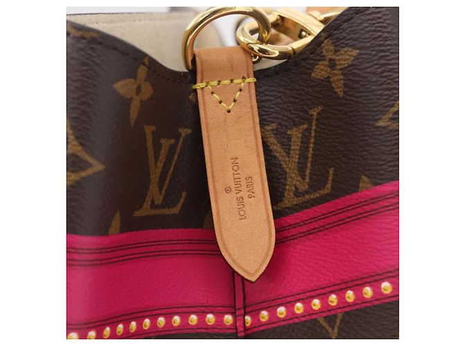 Néonoé LOUIS VUITTON Monogram Neo Noe Summer Trunk Shoulder Bag M40649 LV Auth 213020V - Jerrillo - vista 17