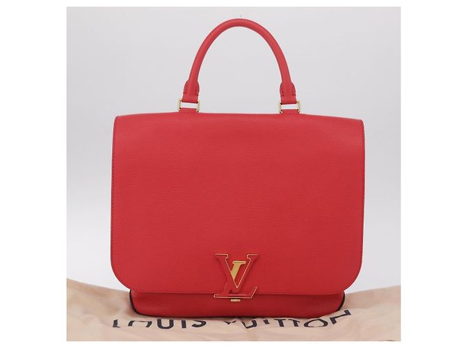 LOUIS VUITTON Sac à main Parnasea Volta Cuir Rouge M50287 LV Auth bs37780V - Jerrillo - vue 13