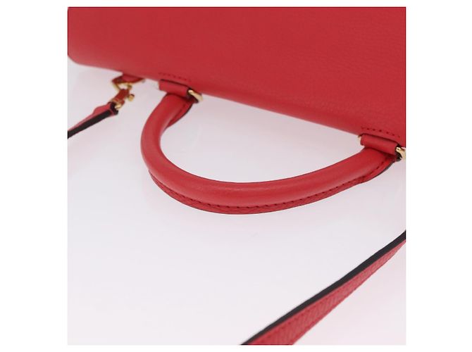 LOUIS VUITTON Sac à main Parnasea Volta Cuir Rouge M50287 LV Auth bs37780V - Jerrillo - vue 8