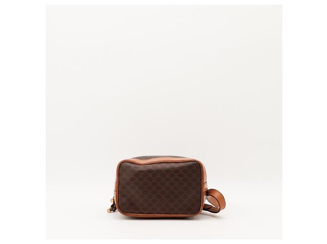 Céline Celine Monogram Bucket Bag Brown Leather - view 5