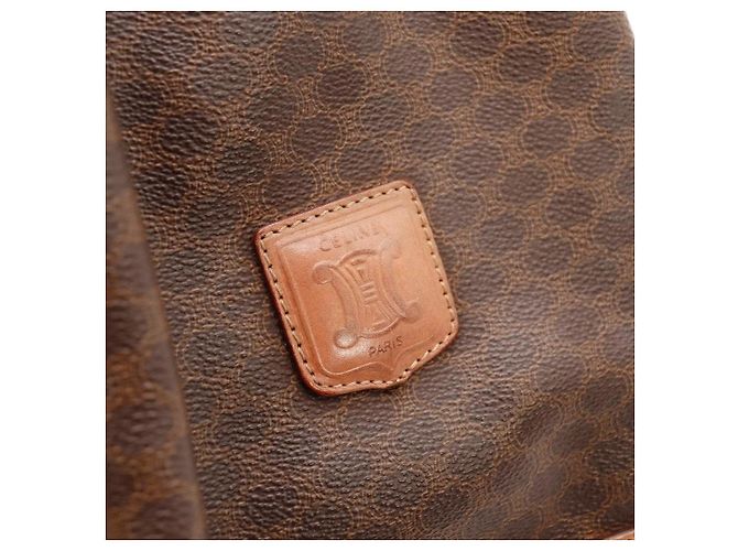 Céline Celine Monogram Bucket Bag Brown Leather - view 7