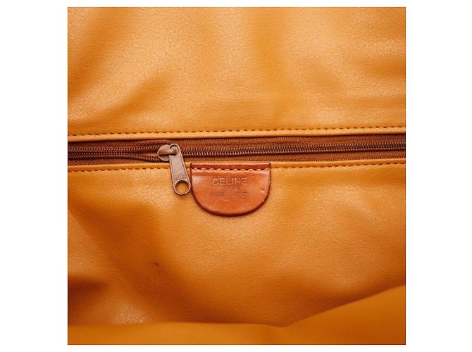 Céline Borsa Bucket Celine Monogram Canvas Pelle Brown - vista 7