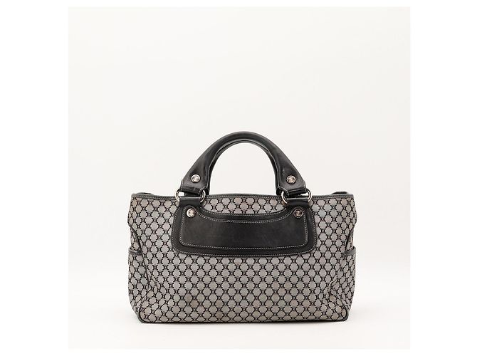 Céline Celine Luggage Tote Monogram Canvas Leather - vista 3