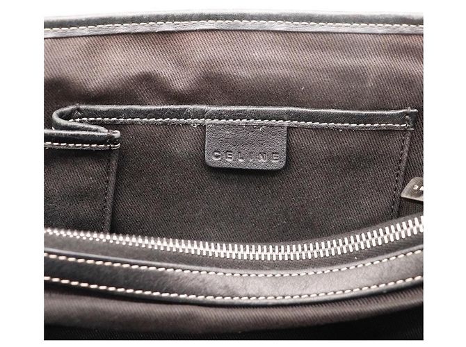 Céline Celine Luggage Tote Monogram Canvas Leather - vista 7