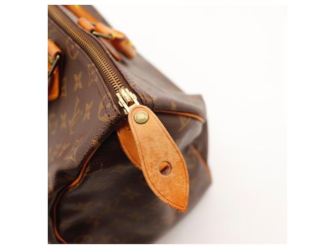 Sac à main Louis Vuitton Speedy 30 Monogram Canvas - vue 9