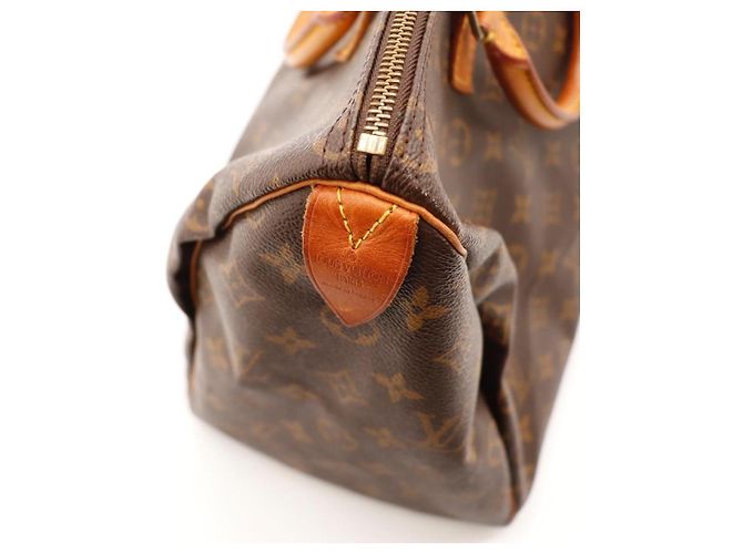 Louis Vuitton Speedy 30 Monogram Canvas Brown - vista 11