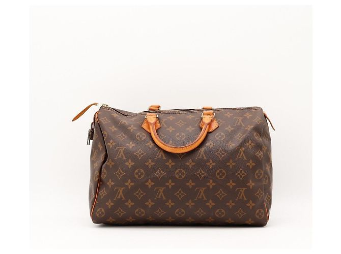 Louis Vuitton Speedy 30 Monogram Canvas Brown - vista 4