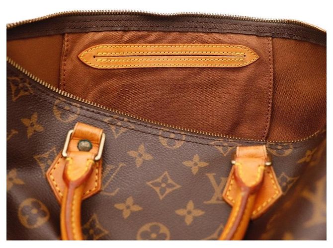 Louis Vuitton Speedy 30 Monogram Canvas Brown - vista 7