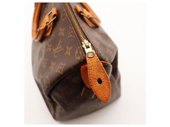 Louis Vuitton Speedy 30 Monogram Canvas Brown - vista 9