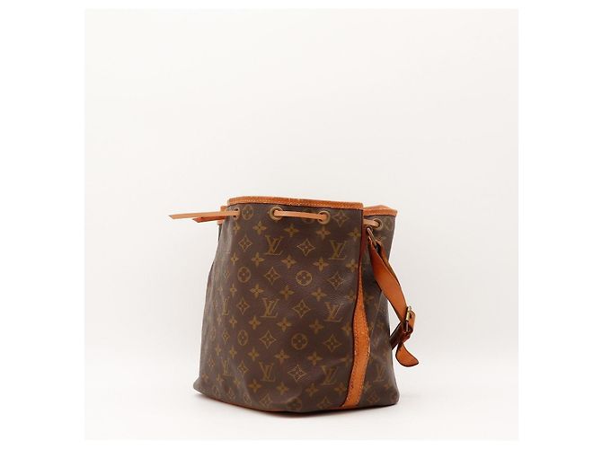 Louis Vuitton Monogram Noe Beuteltasche aus Leder braun - Ansicht 2