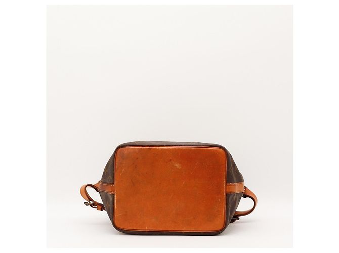 Louis Vuitton Monogram Noe Beuteltasche aus Leder braun - Ansicht 5
