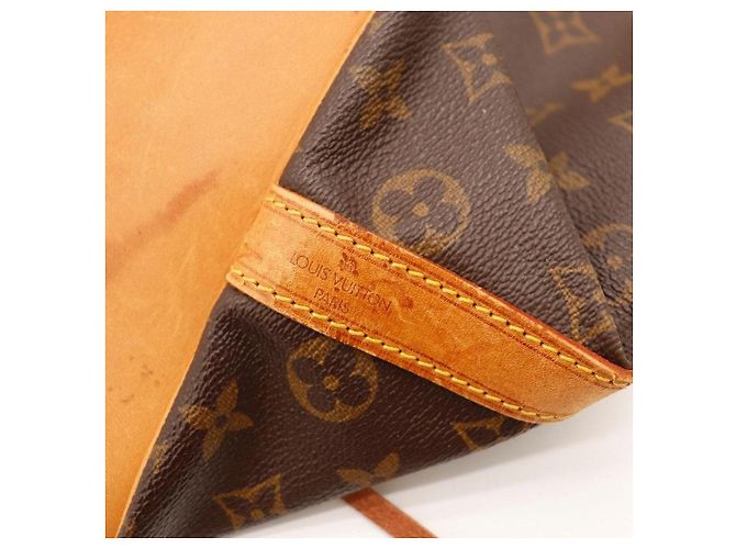 Louis Vuitton Noe Monogram Canvas Bucket Bag - view 8