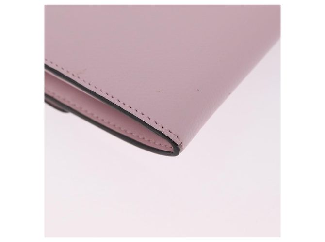 FENDI Continental Long Wallet Leder Rosa Gold Auth 212147M - Jerrillo - Ansicht 11