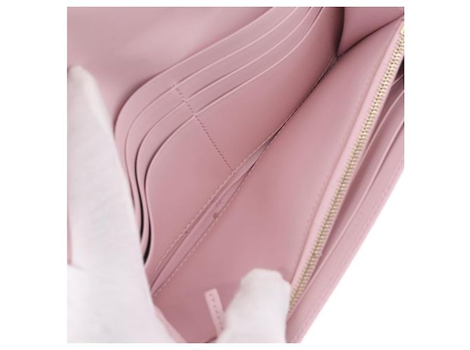 FENDI Continental Long Wallet Leder Rosa Gold Auth 212147M - Jerrillo - Ansicht 20