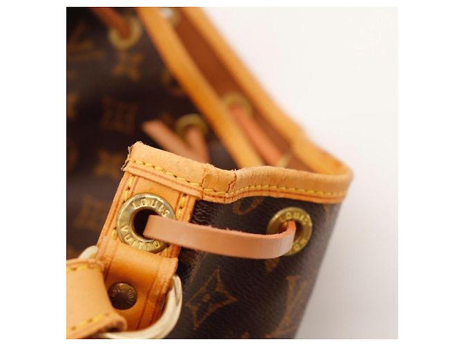 Louis Vuitton Noe Bucket Bag Monogram Canvas Brown - Ansicht 10