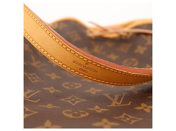 Louis Vuitton Noe Bucket Bag Monogram Canvas Brown - Ansicht 9