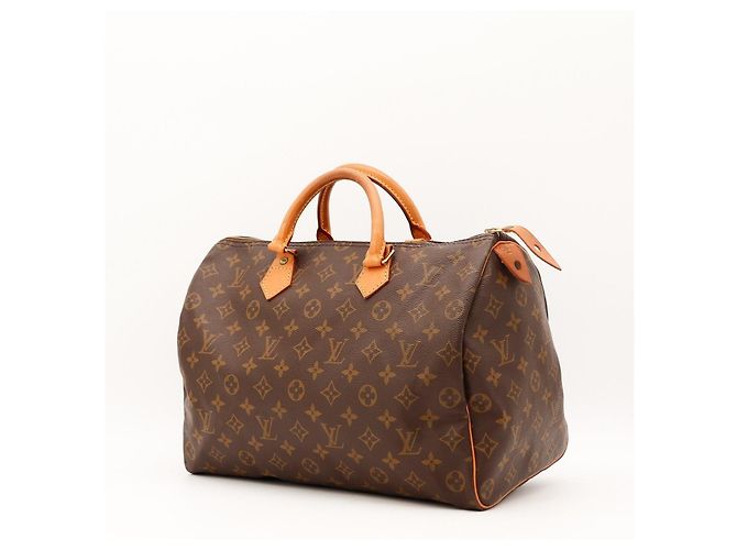 Borsa a mano Louis Vuitton Speedy 30 Monogram Canvas Brown - vista 2