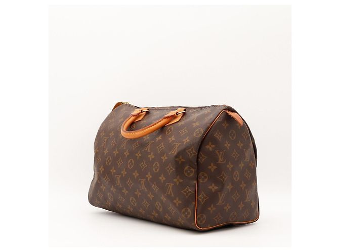 Borsa a mano Louis Vuitton Speedy 30 Monogram Canvas Brown - vista 5