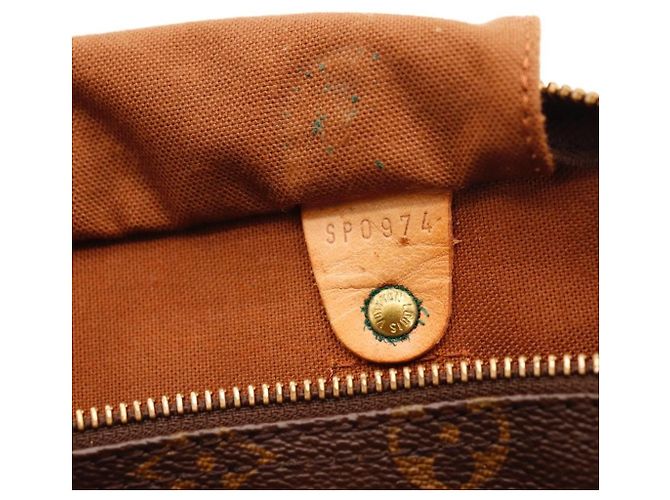 Borsa a mano Louis Vuitton Speedy 30 Monogram Canvas Brown - vista 8
