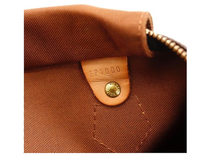 Borsa a mano Louis Vuitton Speedy 30 Monogram Canvas Brown - vista 8