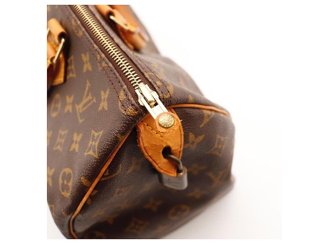 Borsa a mano Louis Vuitton Speedy 30 Monogram Canvas Brown - vista 9
