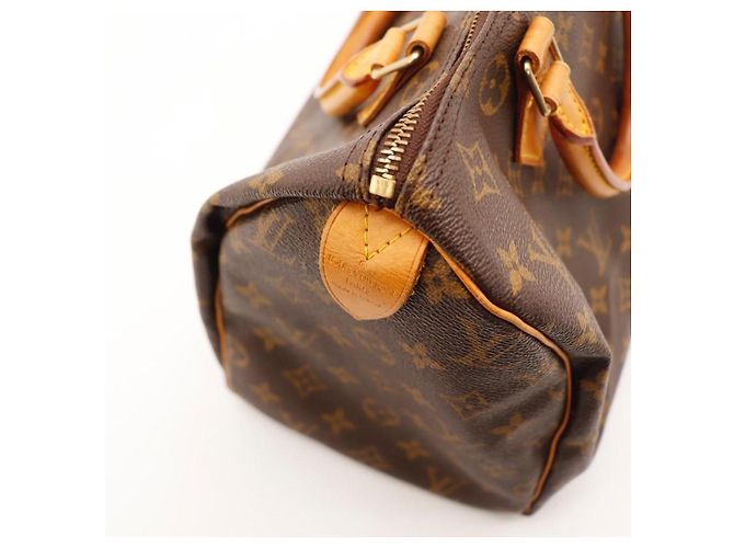 Borsa a mano Louis Vuitton Speedy 30 Monogram Canvas Brown - vista 10