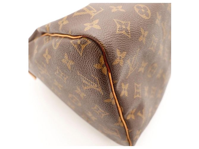 Borsa a mano Louis Vuitton Speedy 30 Monogram Canvas Brown - vista 11